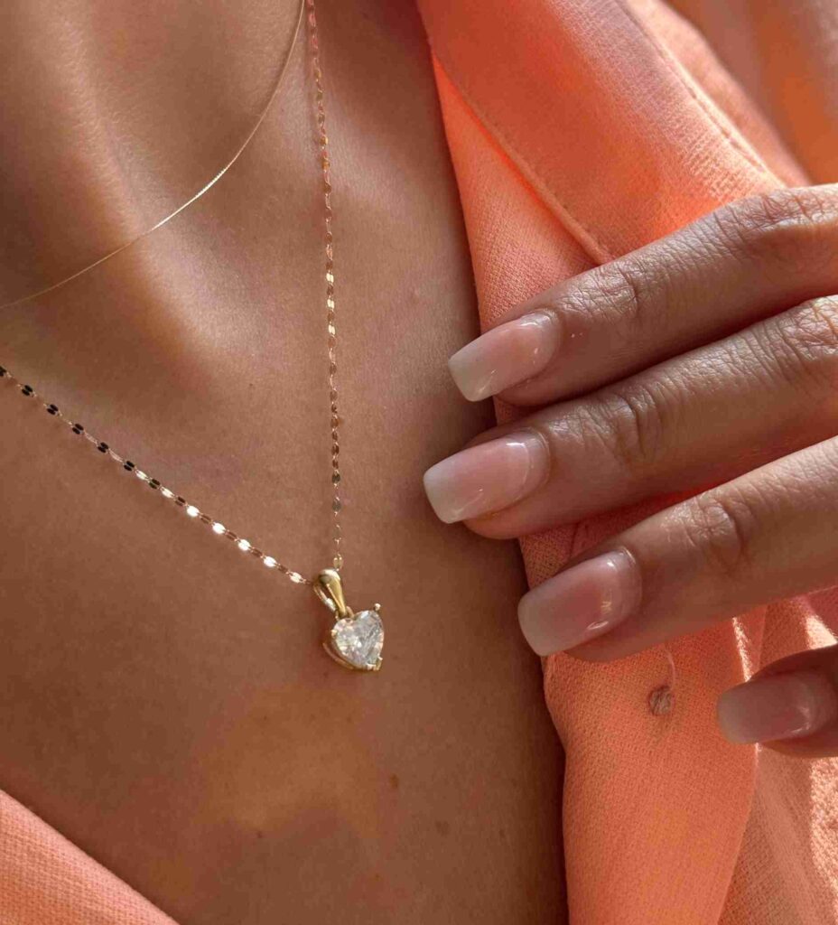 نیم ست طلا مارکو سفید دخترانه زنانه کادویی