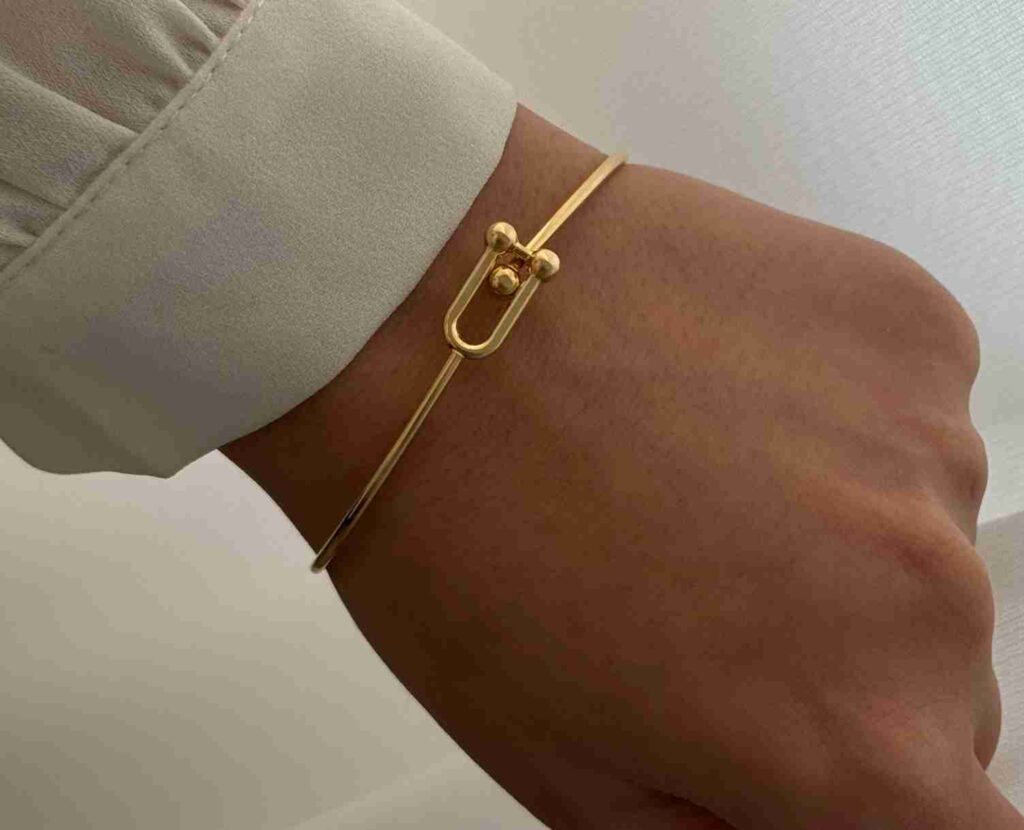 بنگل طلا تیفانی زنانه دخترانه کادویی