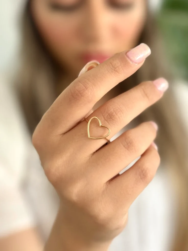 انگشتر طلا بی نهایت پاپیونی زنانه دخترانه کادویی