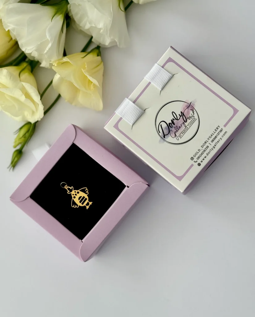 آویز طلا خروس فانتزی لیزری کودکانه دخترانه پسرلنه کادویی