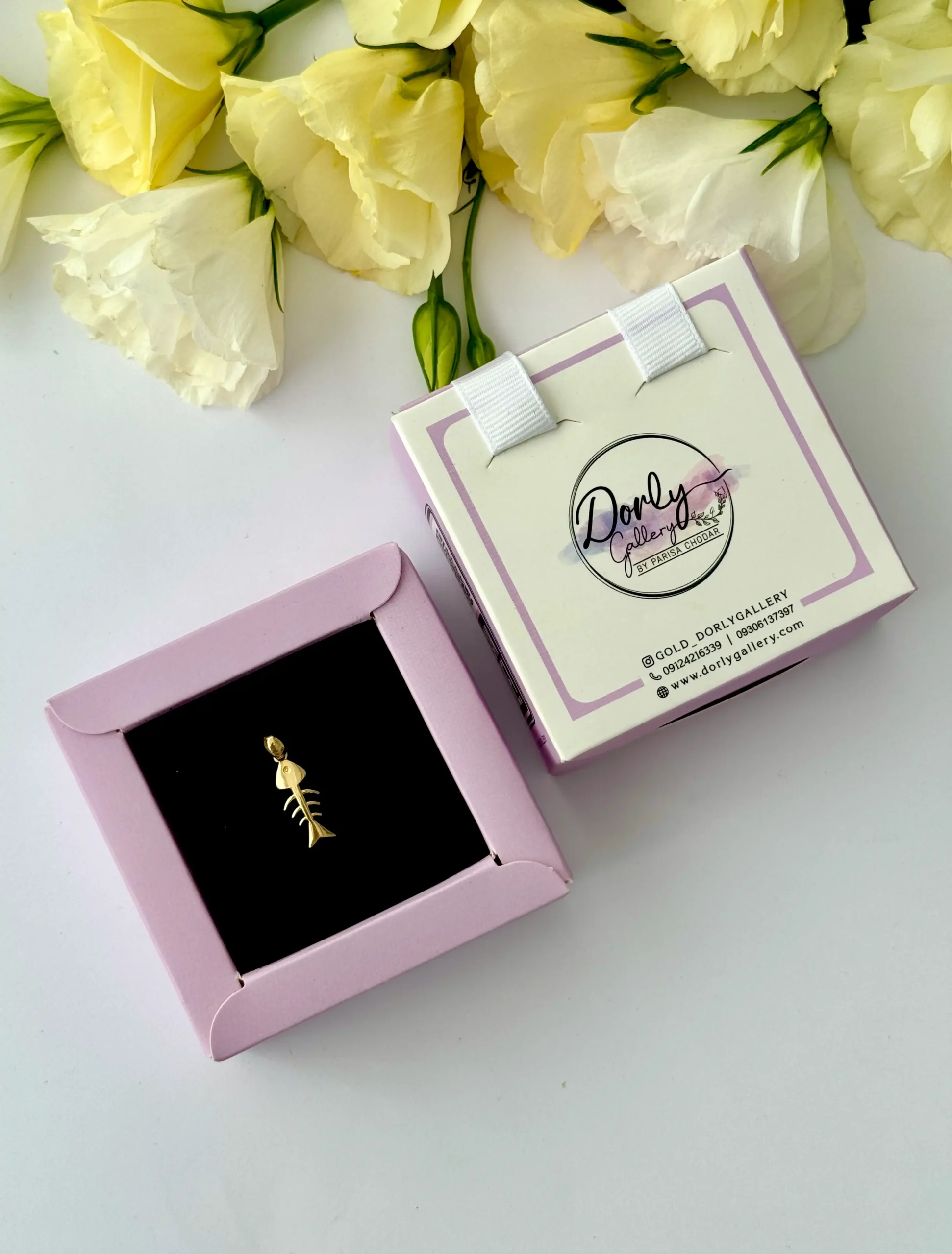 IMG_4588 آویز طلا تیغ ماهی سه بعدی زنانه دخترانه کادویی