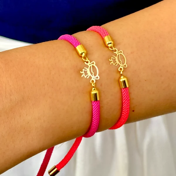 دستبند بند رنگی دختر مو خرگوشی دخترانه کودکانه کادویی