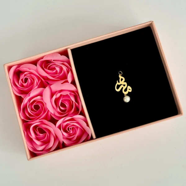 آویز طلا مادر مرواریدی زنانه کادویی