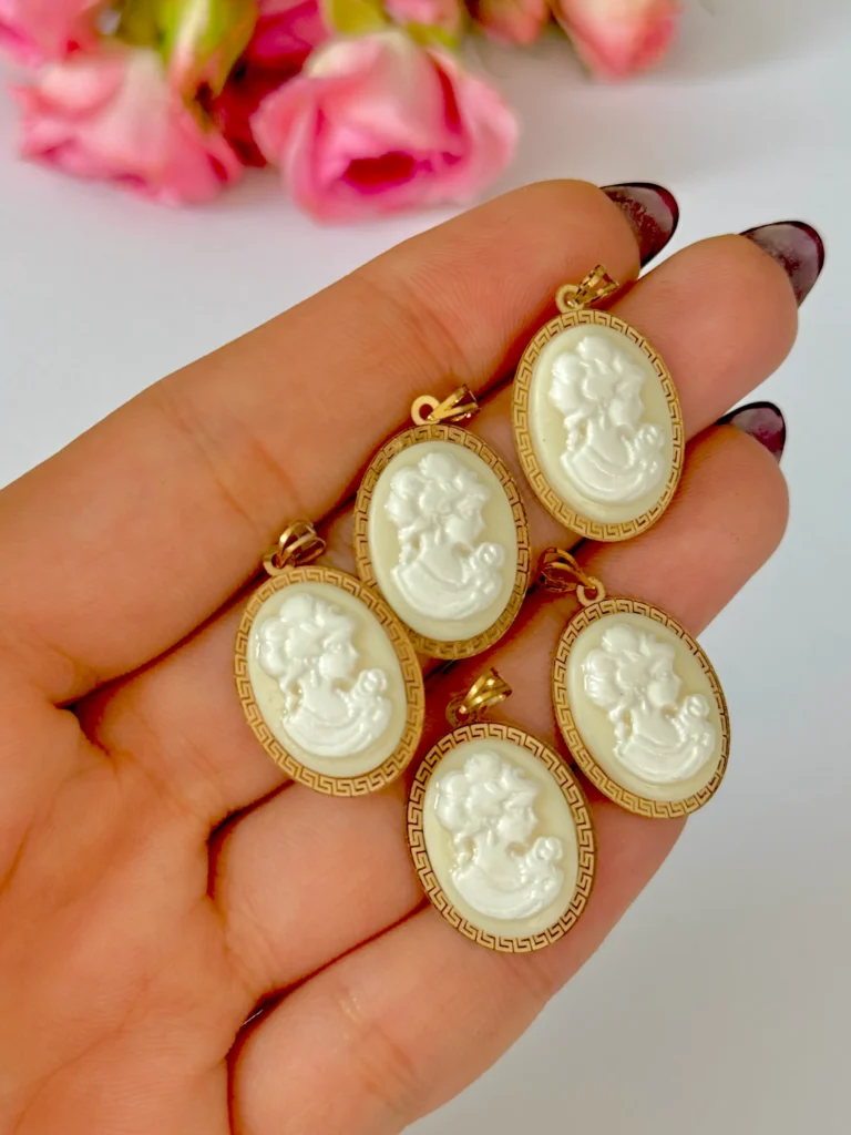 آویز طلا سوارفسکی الیزابت زنانه دخترانه کادویی