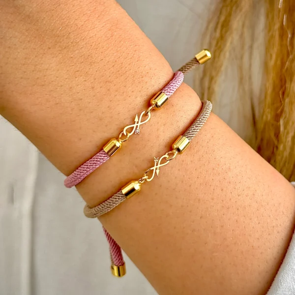 دستبند بند رنگی بی نهایت و تیر زنانه دخترانه کادویی